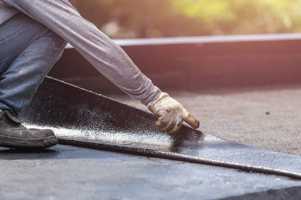 Professional Basement Waterproofing technician working in Jordan, MN